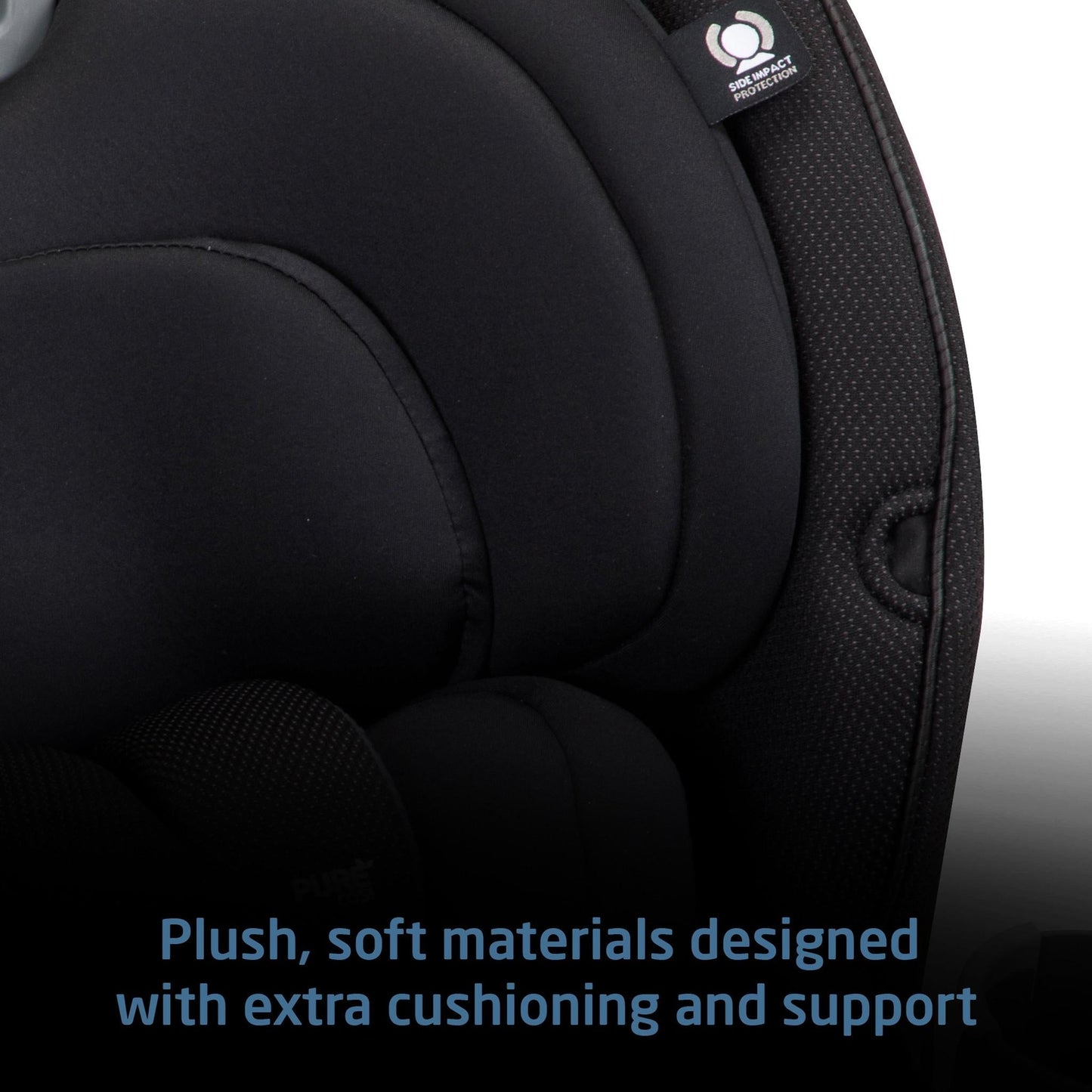 Maxi Cosi Emme 360 Rotating All-in-One Car Seat - Midnight Black - Luna Baby Store Miami