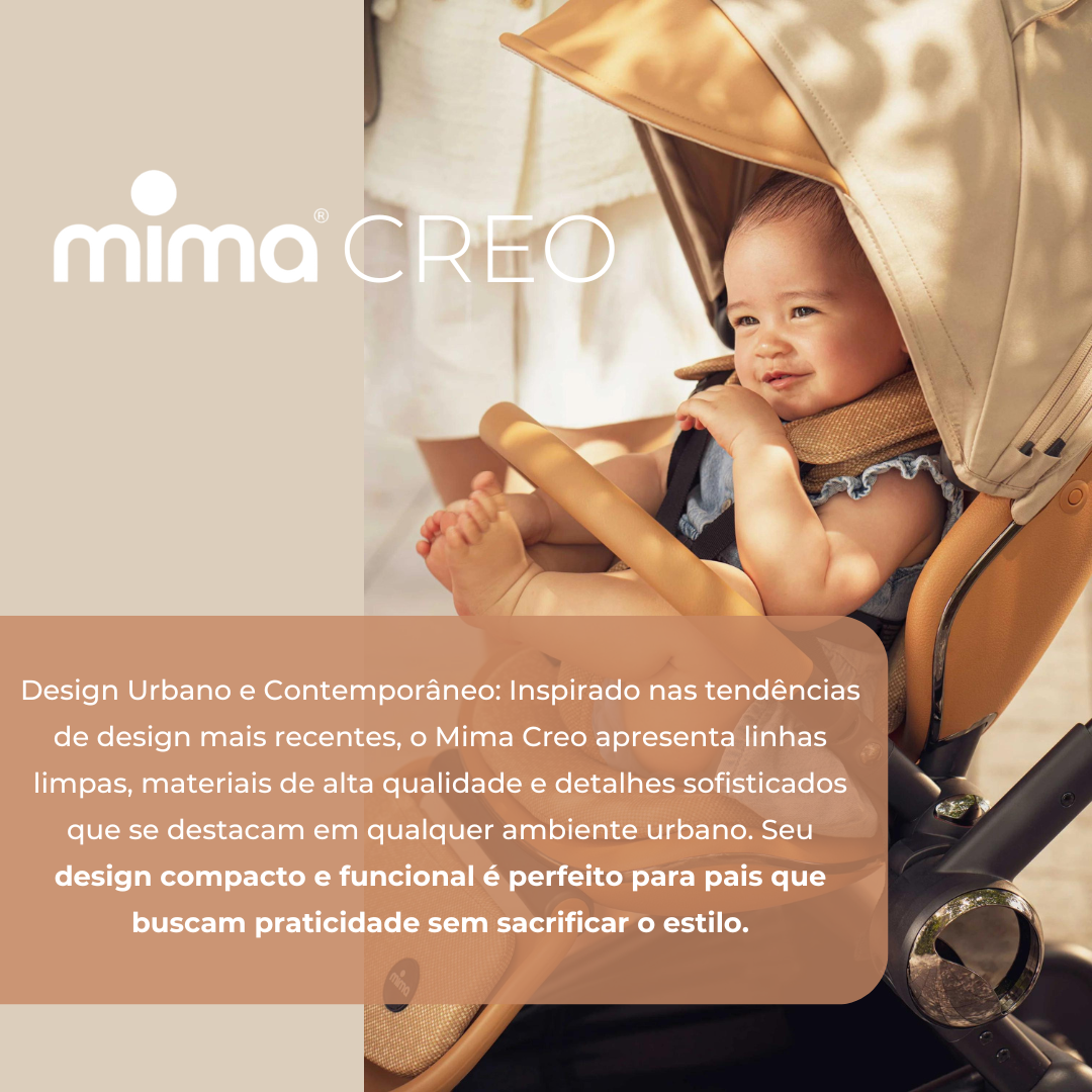 Mima Creo Stroller - Mocha Cream
