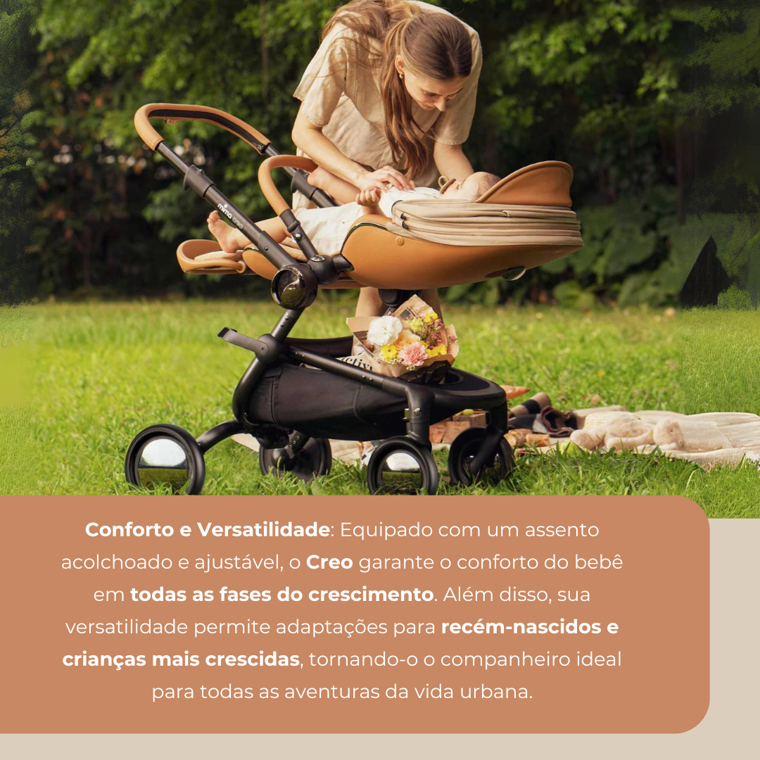 Mima Creo Stroller - Mocha Cream