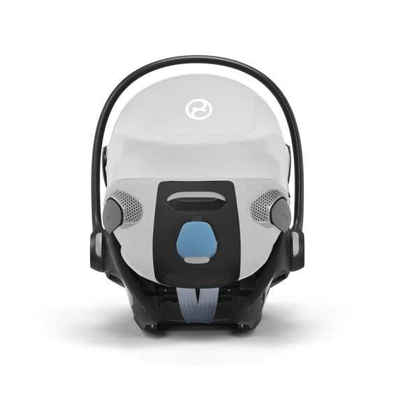 Cybex Cloud T Infant Car Seat w/ SensorSafe - Platinum White - Luna Baby Store Miami