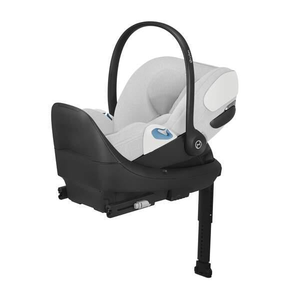 Cybex Cloud T Infant Car Seat w/ SensorSafe - Platinum White - Luna Baby Store Miami