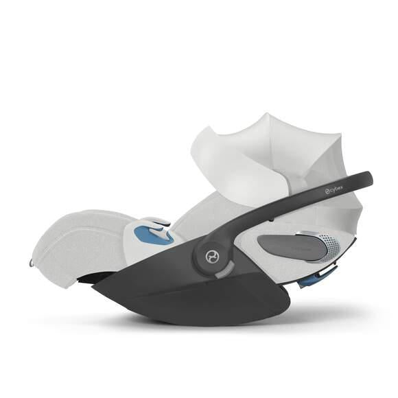 Cybex Cloud T Infant Car Seat w/ SensorSafe - Platinum White - Luna Baby Store Miami