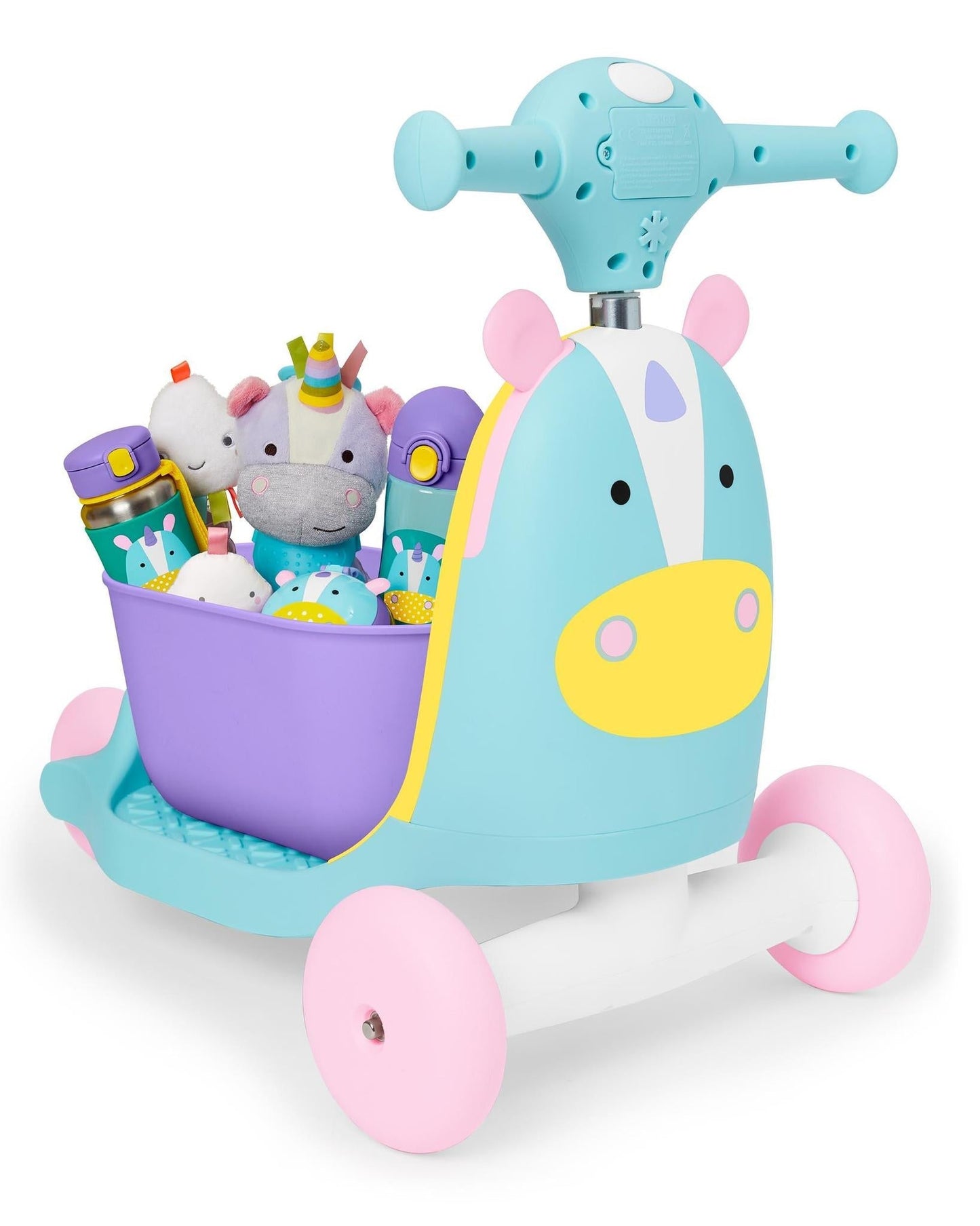Skip Hop Zoo 3-In-1 Ride On Toy Unicorn
