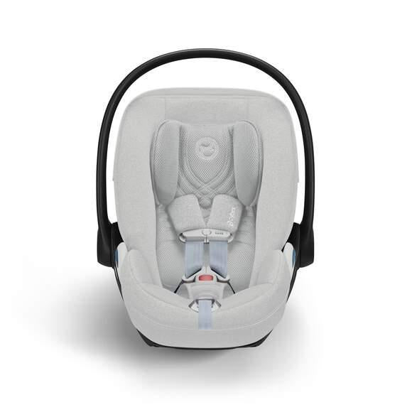 Cybex Cloud T Infant Car Seat w/ SensorSafe - Platinum White - Luna Baby Store Miami
