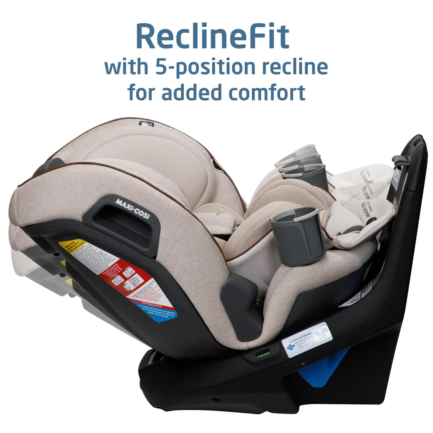Maxi Cosi Emme 360 Rotating All-in-One Car Seat - Desert Wonder - Luna Baby Store Miami