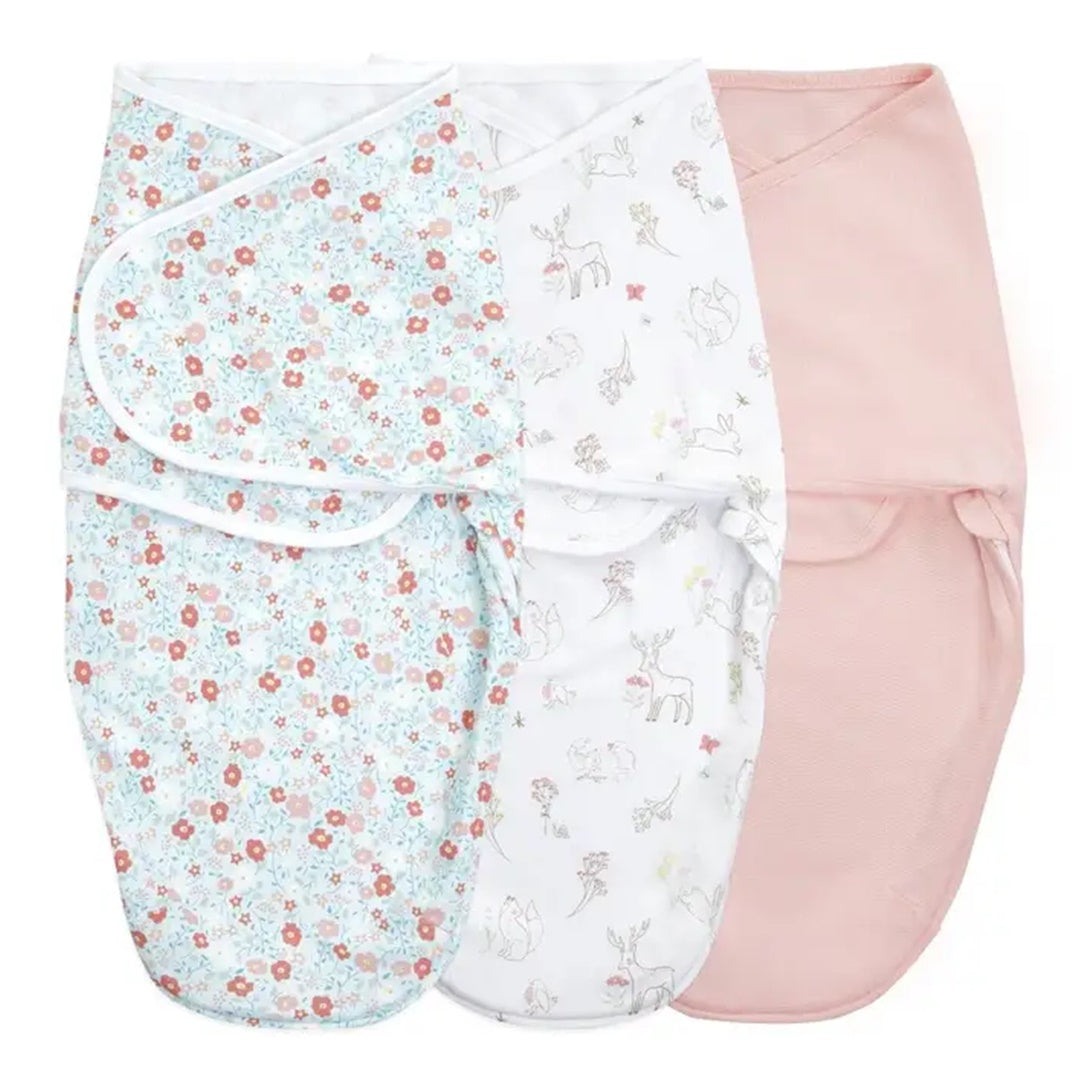 Aden + Anais Essentials Wrap Swaddle 3 pack - Fairy Tale Flowers