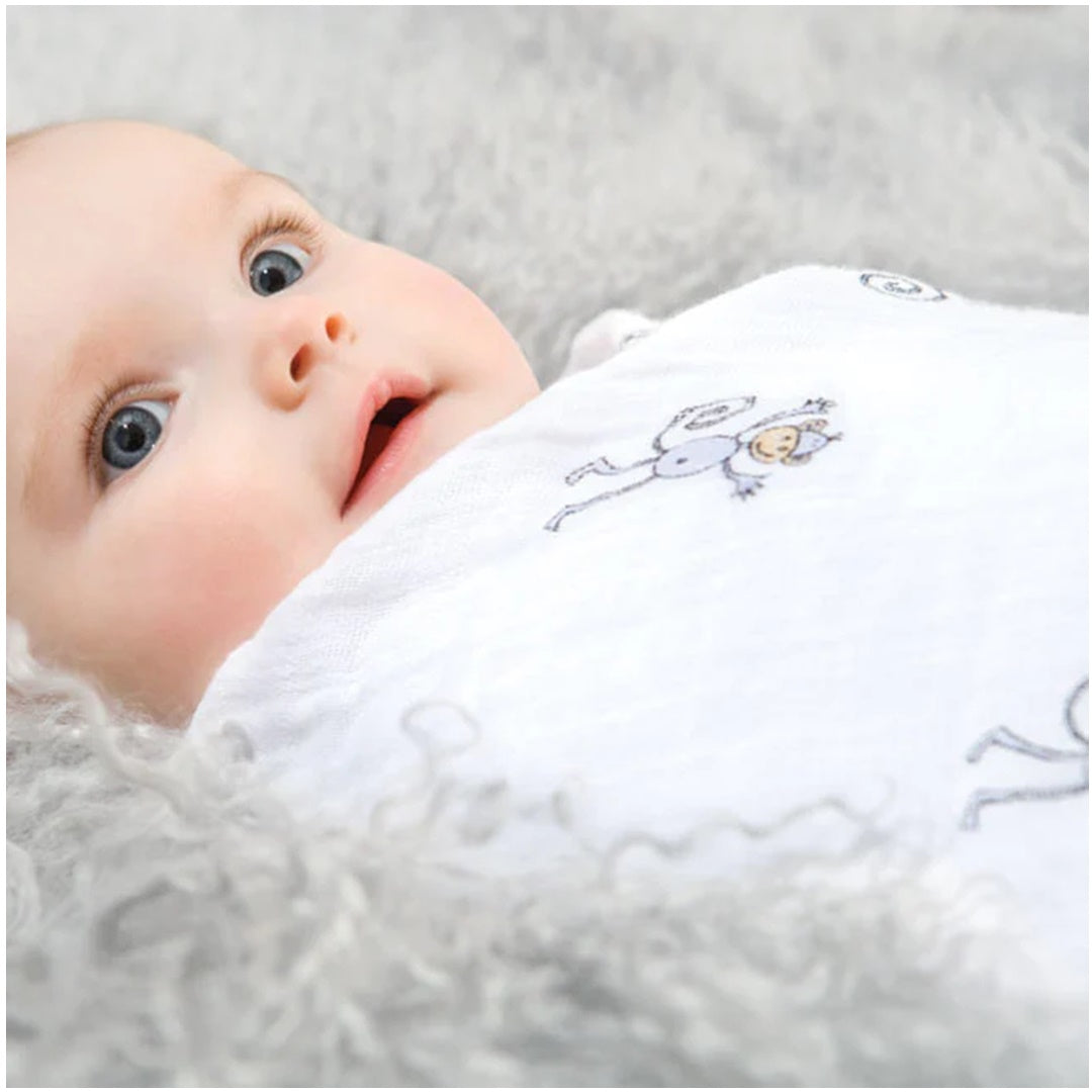 Aden + Anais - 4Pk Muslin Swaddles, Jungle Jam Classic