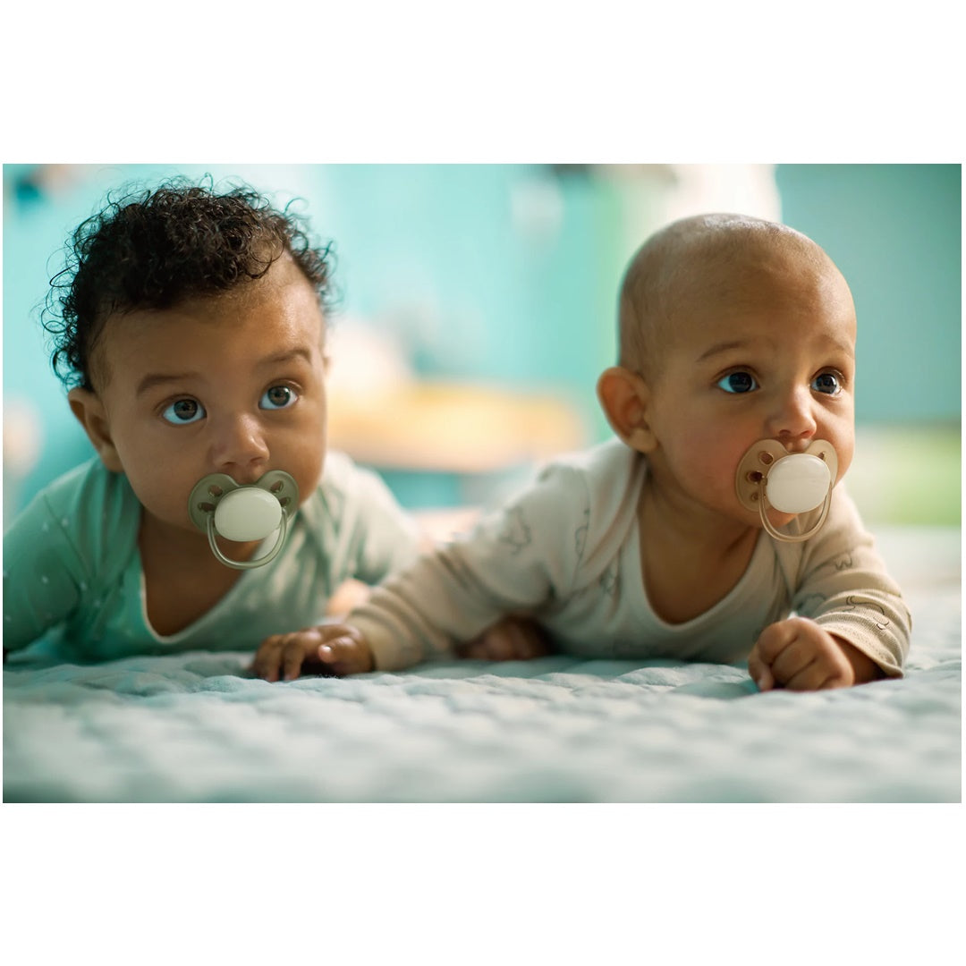 Philips Avent Ultra Soft Pacifier 0-6m Sand/Green