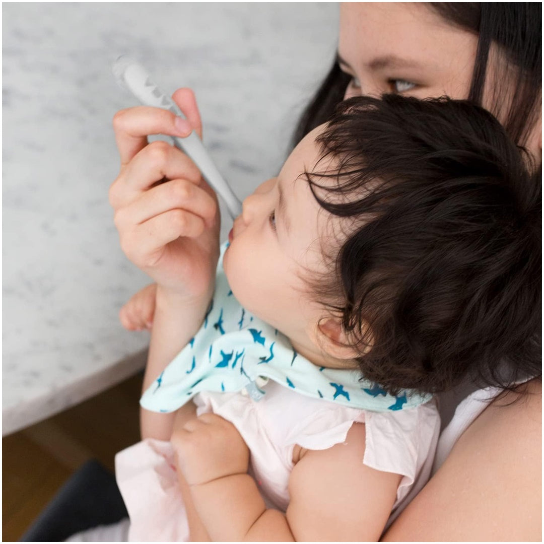 Beaba Baby First Foods - Travel Set of 2 - Cloud/Sage