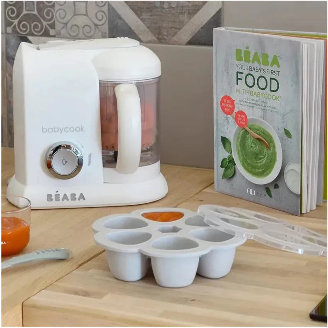 Beaba Multiportions 5 Oz Silicone Tray – Cloud