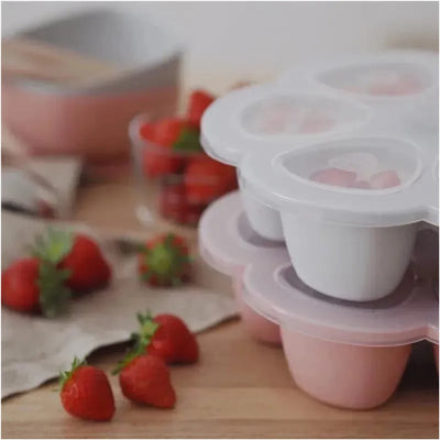 Beaba Multiportions 5 Oz Silicone Tray – Cloud