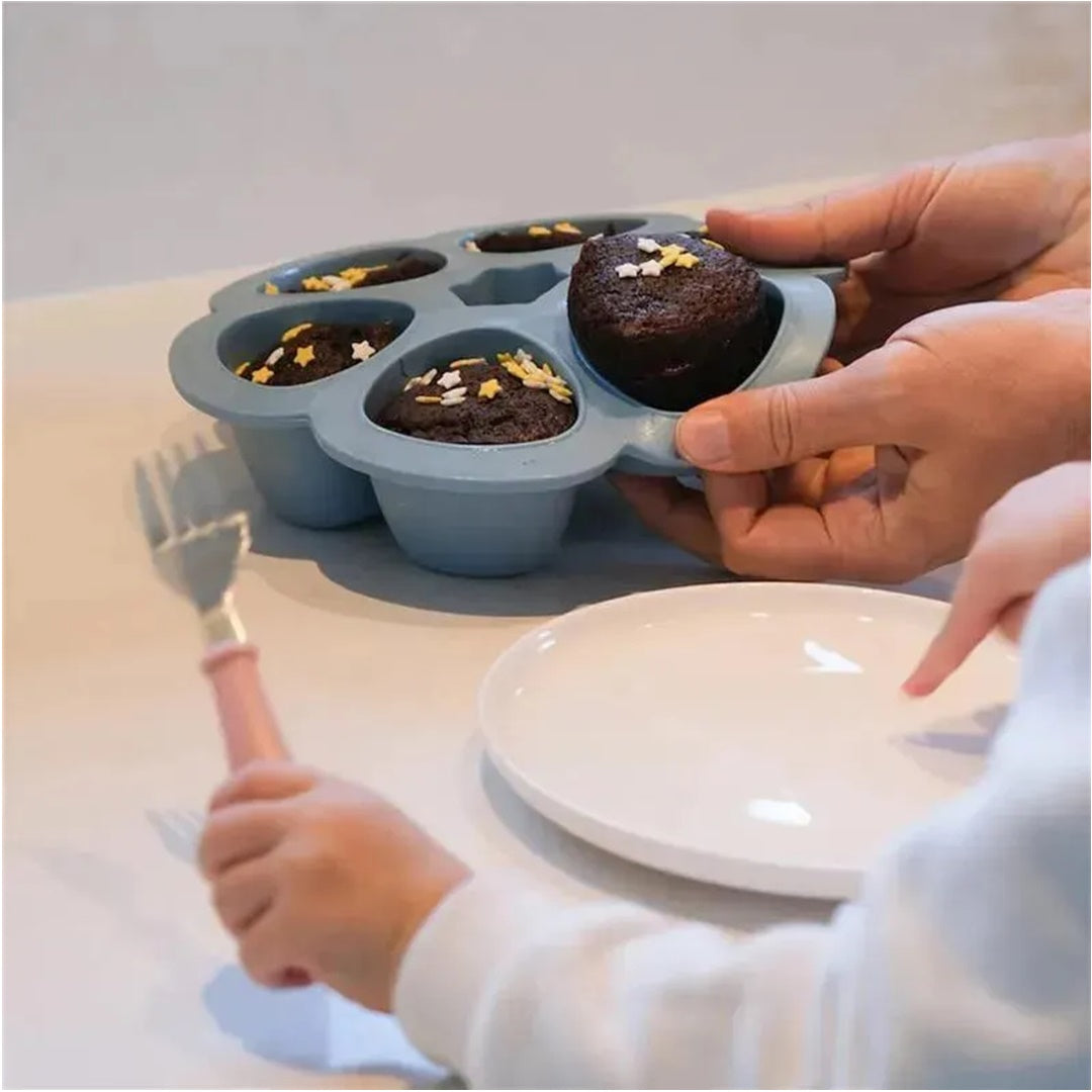 Beaba Multiportions 5 Oz Silicone Tray – Rain