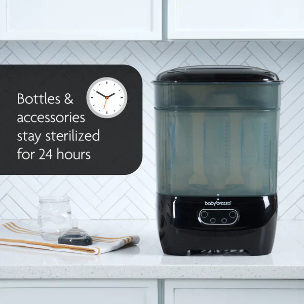 Baby Brezza Bottle Sterilizer and Dryer Advanced Black
