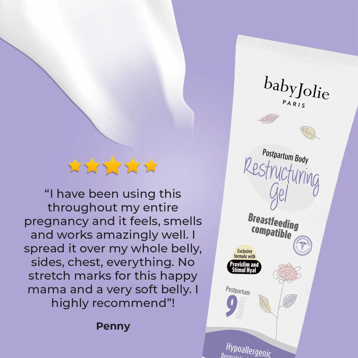 Baby Jolie Mom Care Body Restructuring Gel 7 Oz