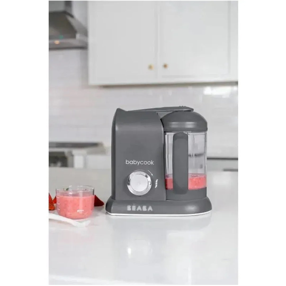 Beaba Babycook Solo Baby Food Maker - Charcoal