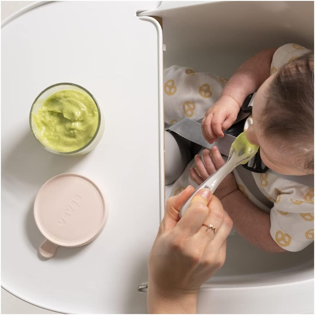 Beaba Toddler's Self-Feeding Spoons - Set of 4 in Drizzle