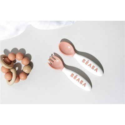 Beaba Toddler's Self-Feeding Cutlery - Set of 10 - Breeze