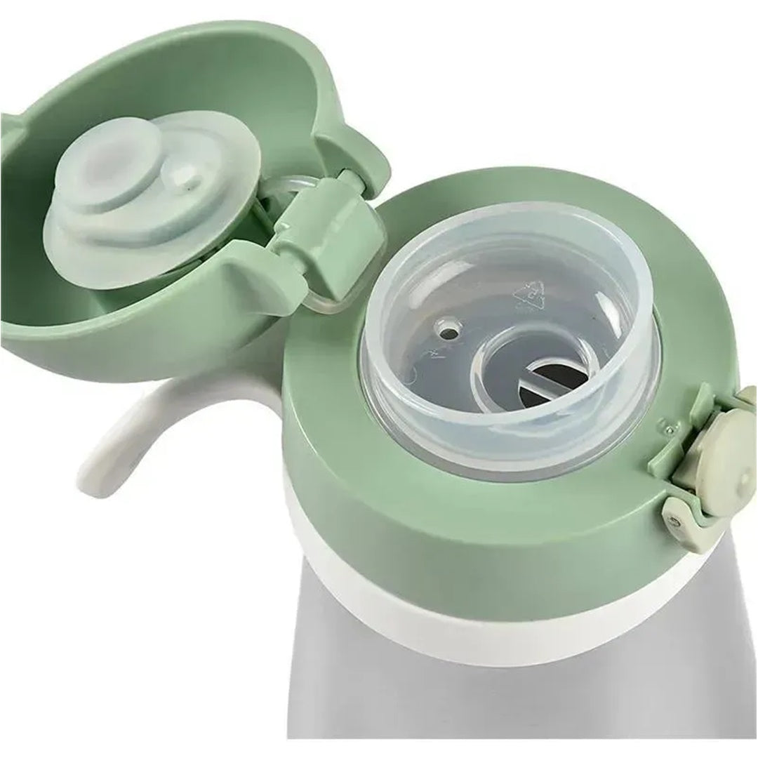 Beaba Stainless Steel Kids Water Bottle - Sage