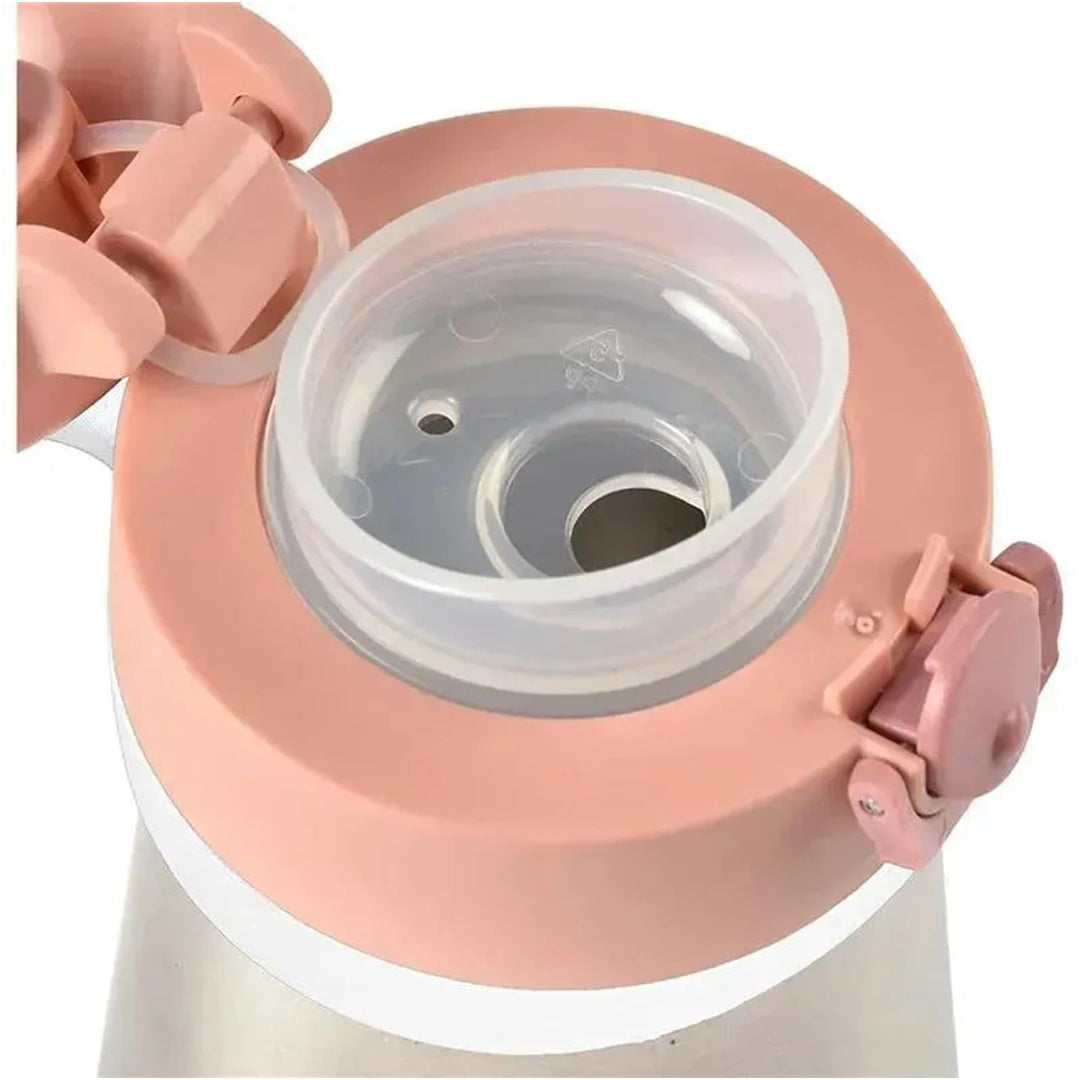 Beaba Stainless Steel Kids Water Bottle - Rose