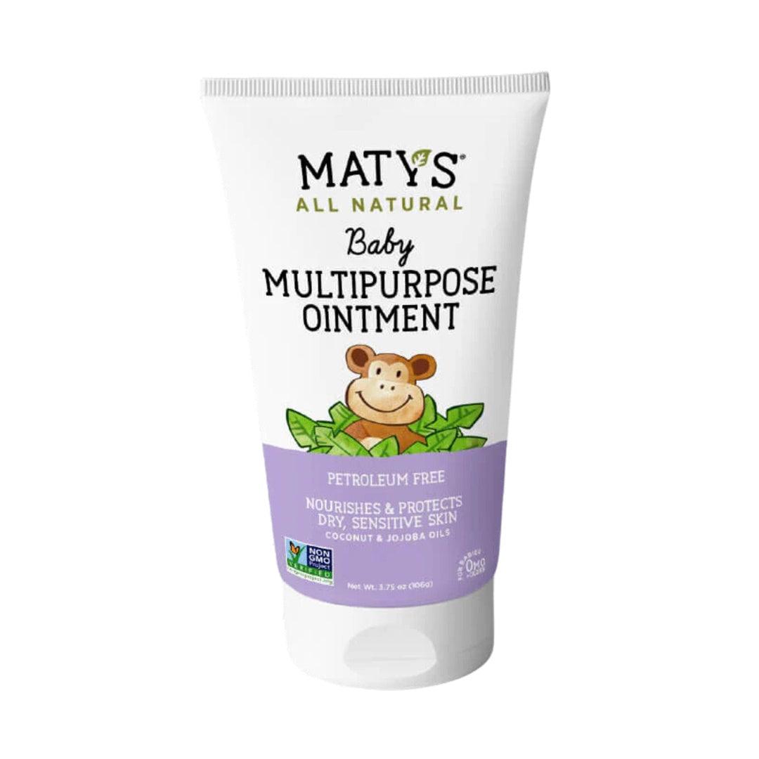 Bisnaga Multifuncional Orgânica Natural Maty's Prevenção de Assaduras Para Bebês 106Gr - Maty's Babytunes