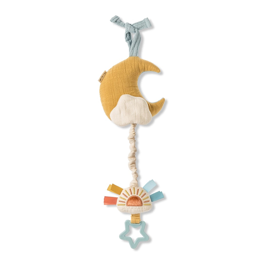 Itzy Ritzy - Bitzy Notes™ Musical Pull-Down Toy, Cloud/Sun