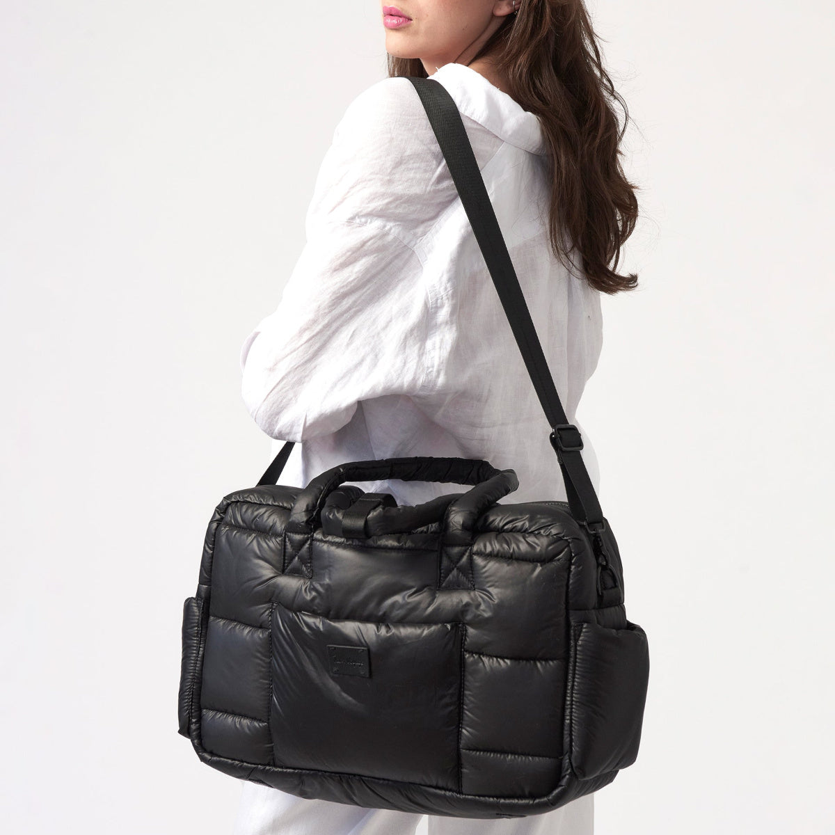 7 AM Soho Carryall - Diaper Bag Black