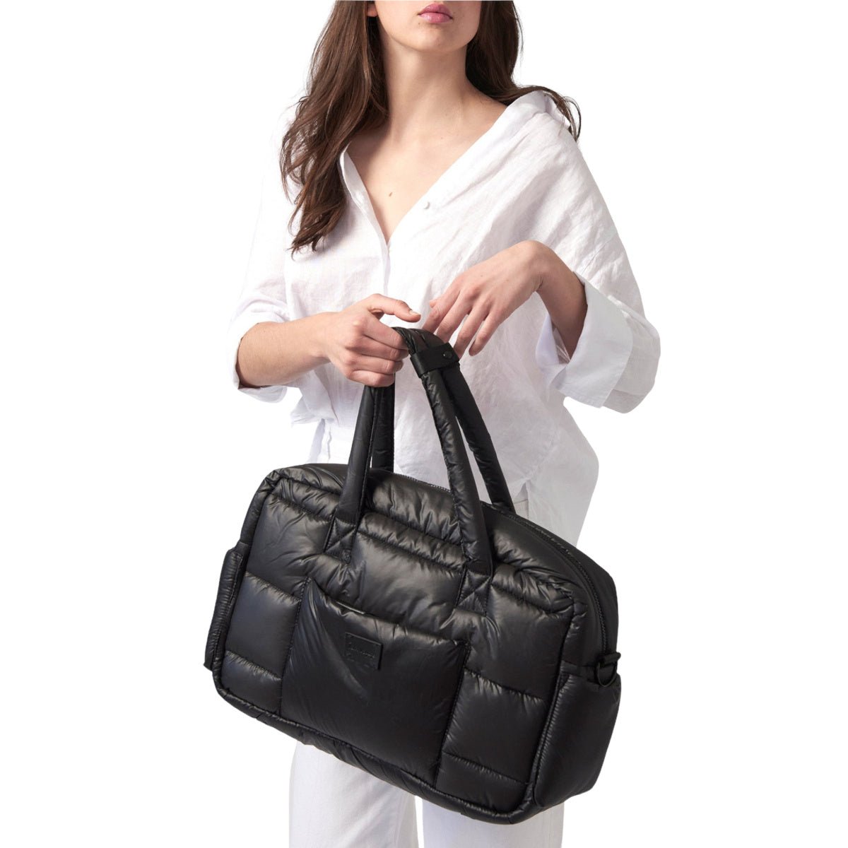 7 AM Soho Carryall - Diaper Bag Black