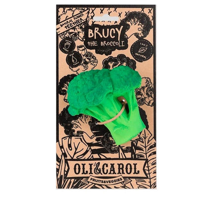 Brinquedo De Banho E Mordedor Oli & Carol Brócolis - Oli & Carol Babytunes