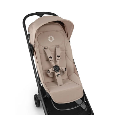 Bugaboo Butterfly 2 Plus Travel Stroller - Black/Desert Taupe