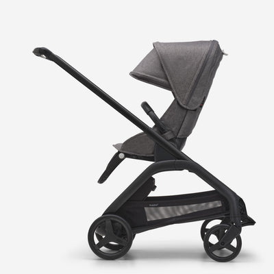 Bugaboo Dragonfly Stroller & Bassinet - All Grey Melange/Frame Black