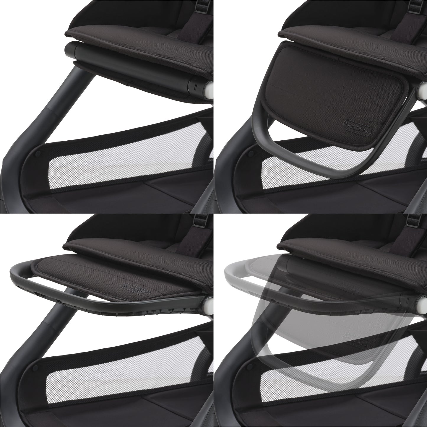 Bugaboo Dragonfly Stroller & Bassinet - Morning Pink/Frame Black