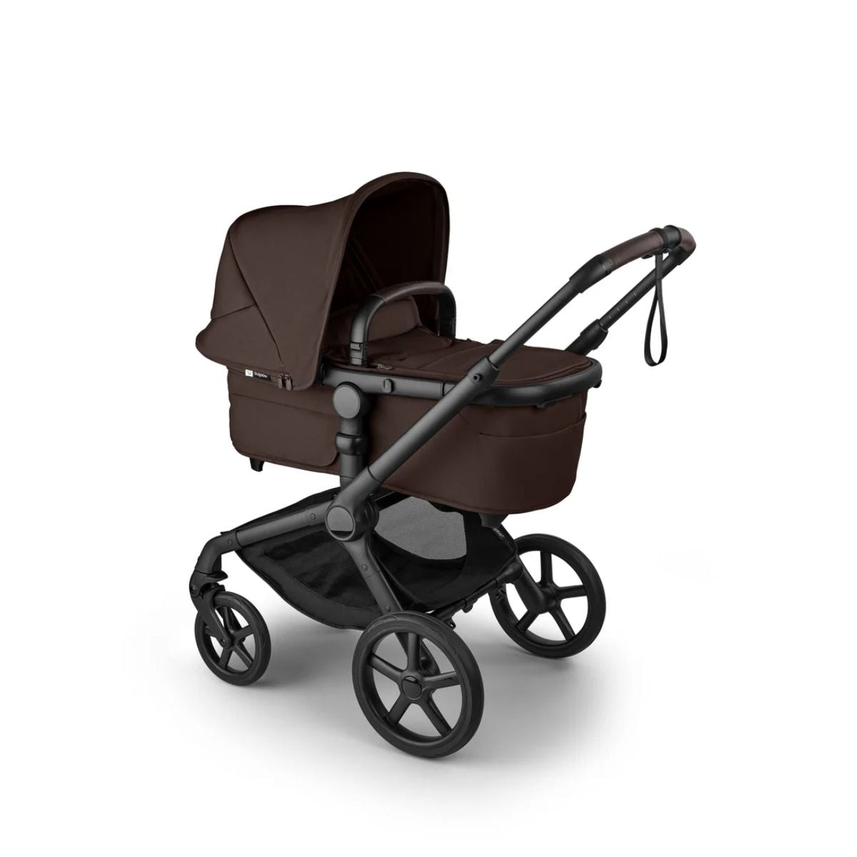 Bugaboo Fox 5 Renew Bassinet And Stroller - Black / Cocoa Brown