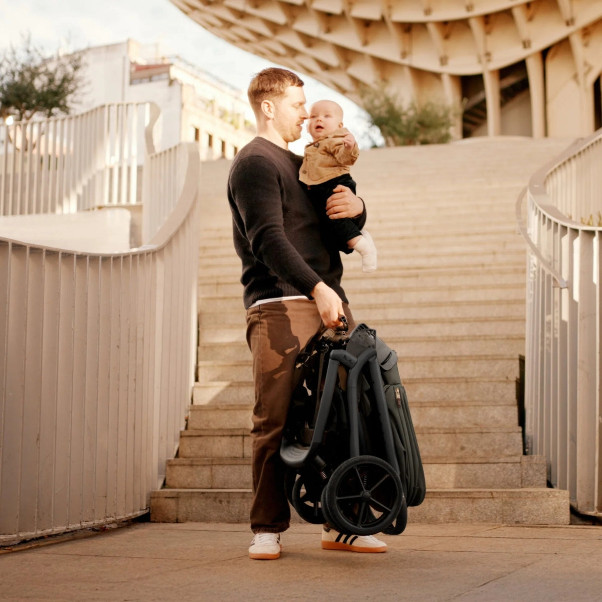 Silver Cross Breez Modular Stroller - Champagne