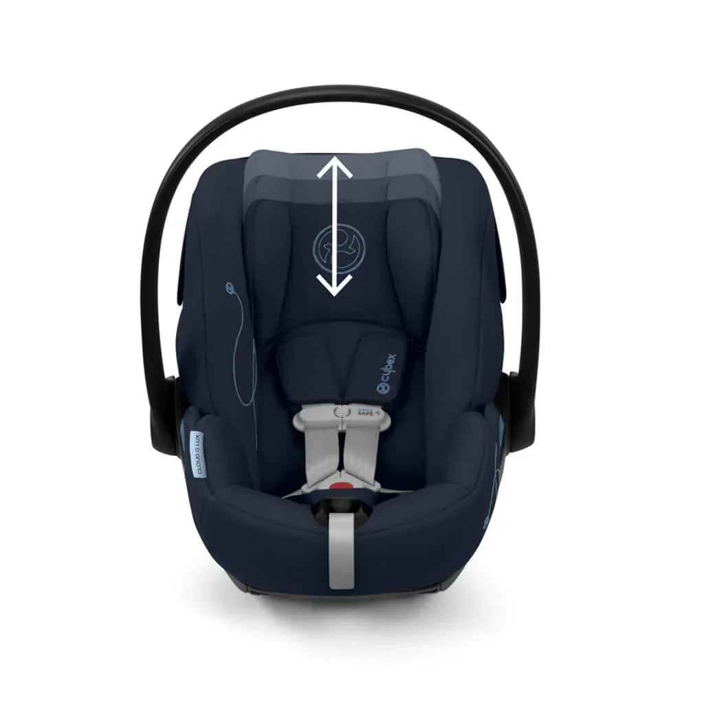 Cybex Cloud G Lux With SensorSafe - Ocean Blue - Luna Baby Store Miami
