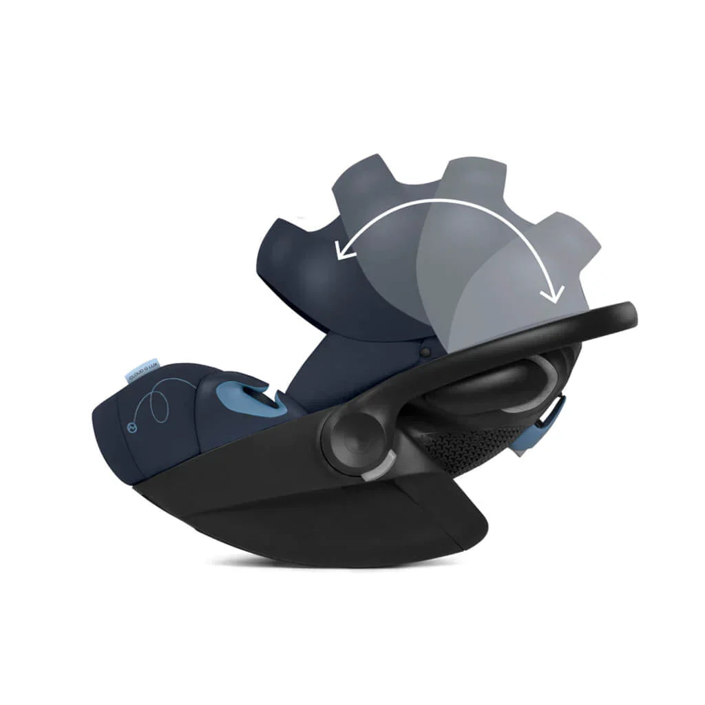 Cybex Cloud G Lux With SensorSafe - Ocean Blue - Luna Baby Store Miami