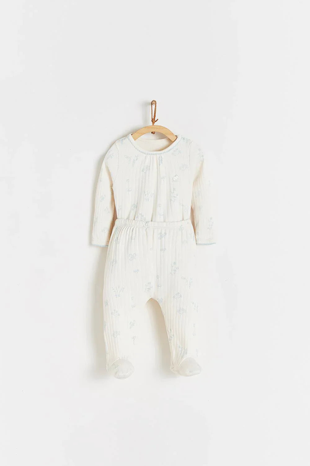 Babycottons Colibri Set - Beige - Luna Baby Store Miami