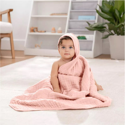 Comfy Cubs Baby Hooded Towels 2 Pack - Lace