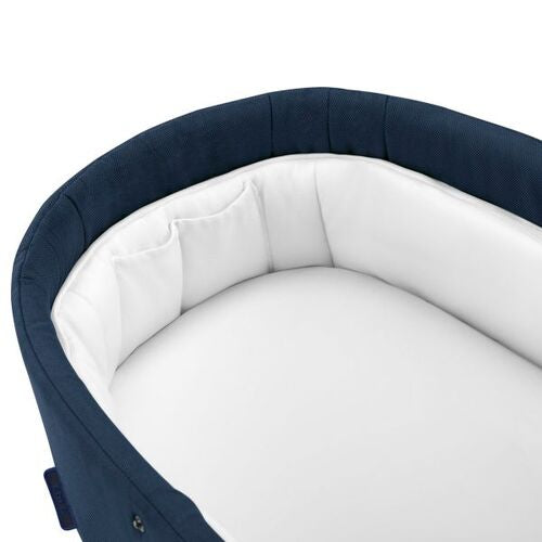 Cybex Balios Cot S Lux 2 - Ocean Blue - Luna Baby Store Miami