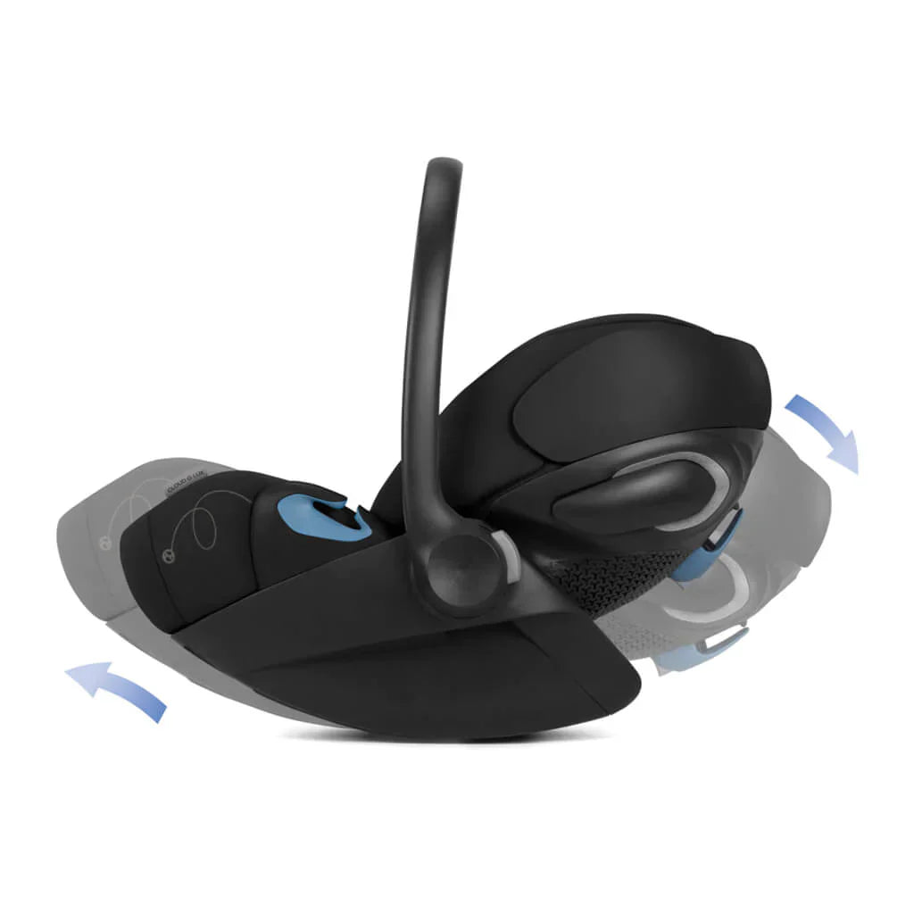 Cybex Cloud G Lux With SensorSafe - Moon Black - Luna Baby Store Miami