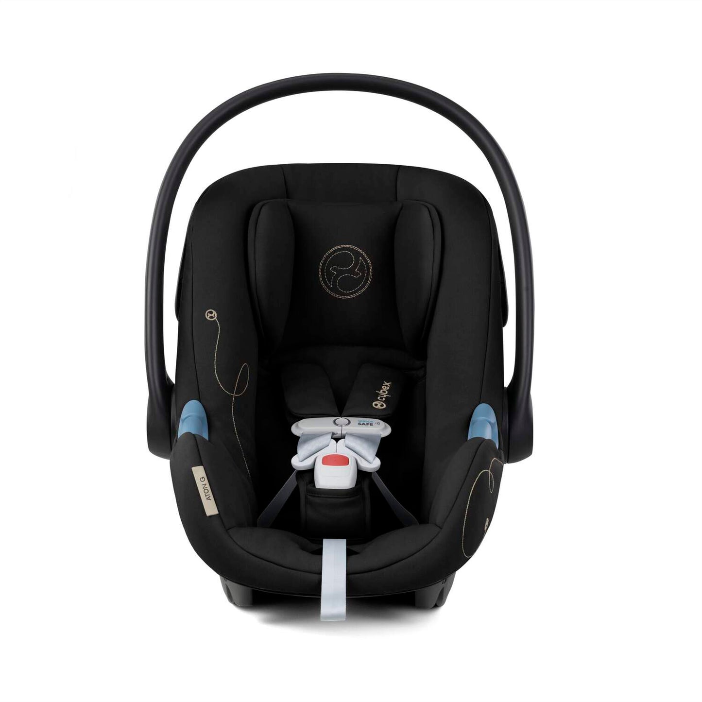 Cybex EOS Aton G Swivel Travel System Moon Black / Silver