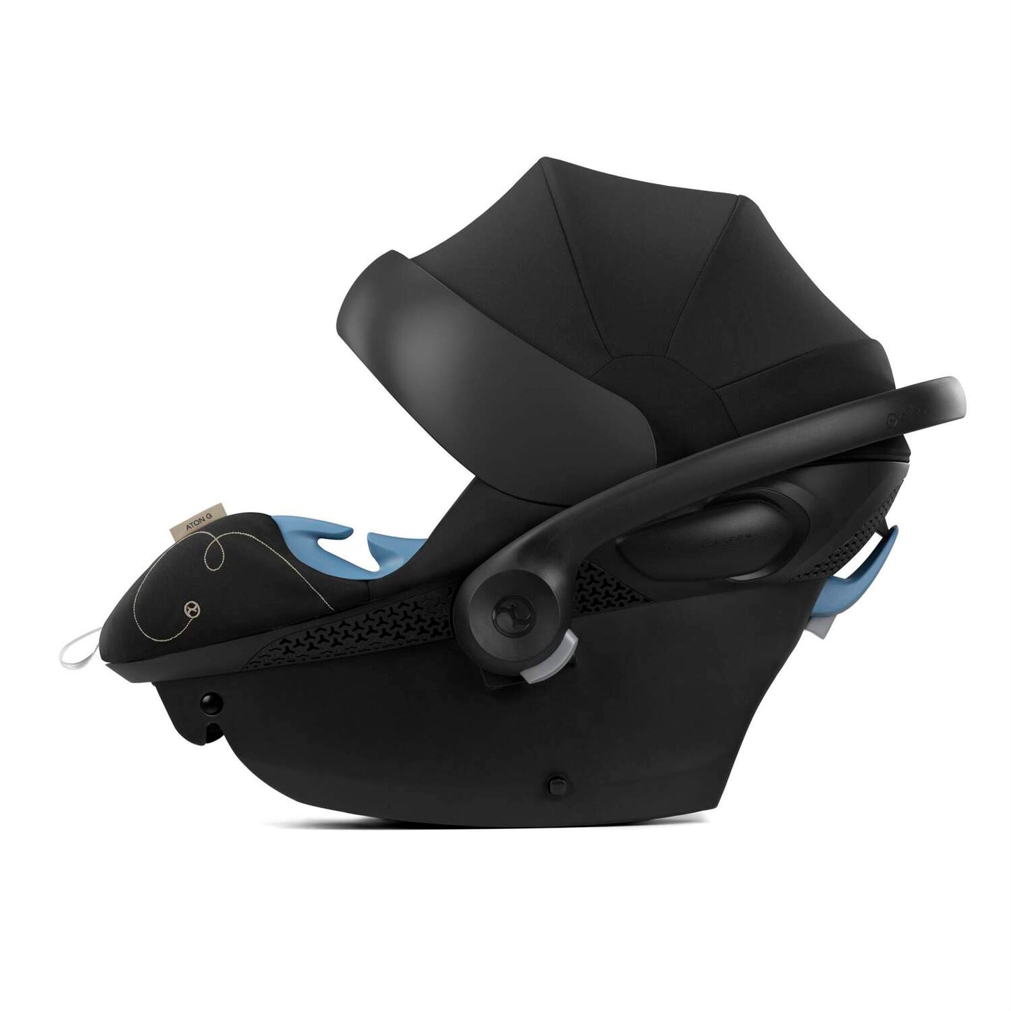 Cybex EOS Aton G Swivel Travel System Moon Black / Silver