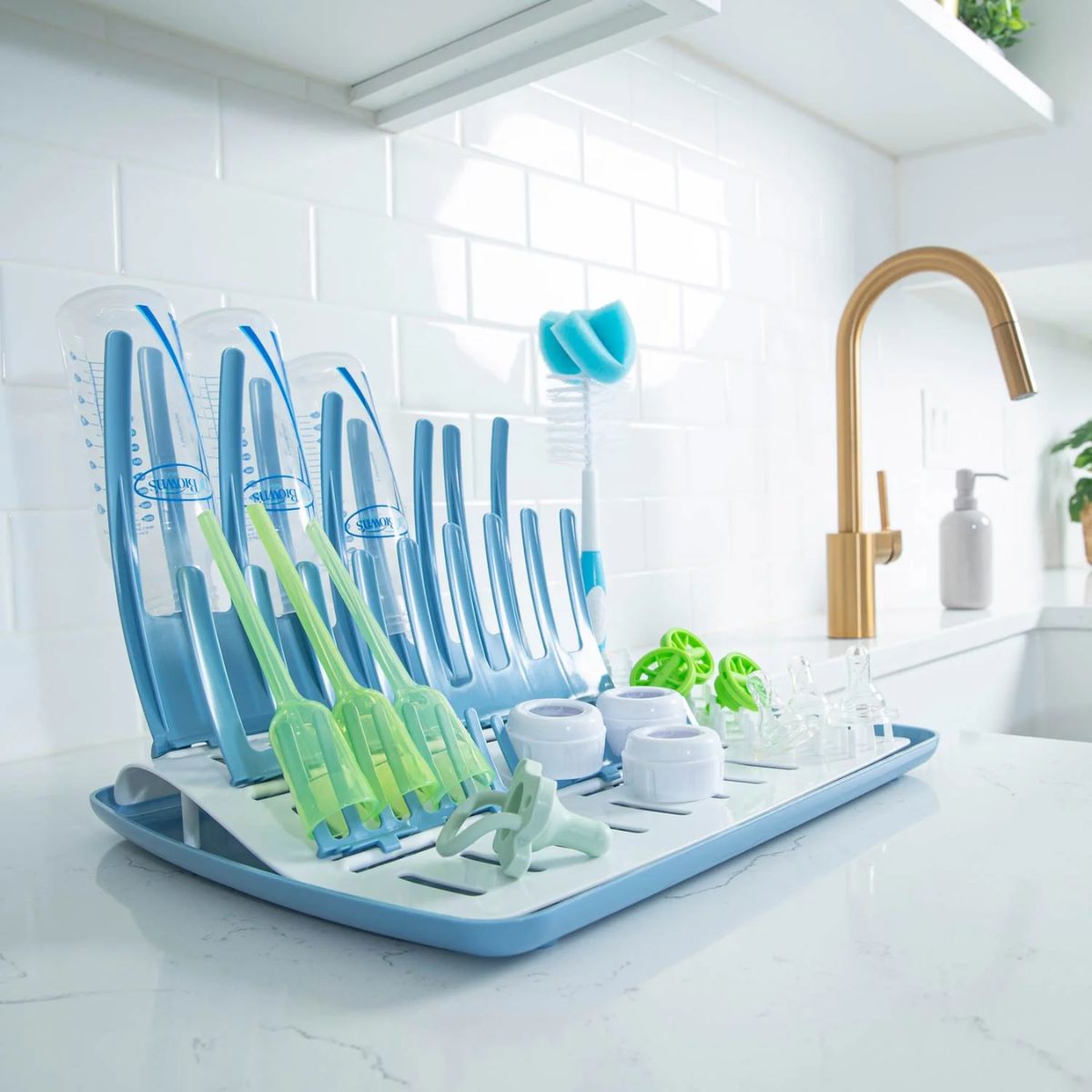 Dr. Brown's Natural Flow Folding Drying Rack