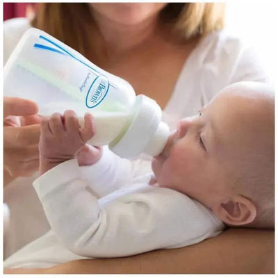 Dr. Brown’s Options+ Wide-Neck Glass Baby Bottle 5 oz, 0-36M - Level 1