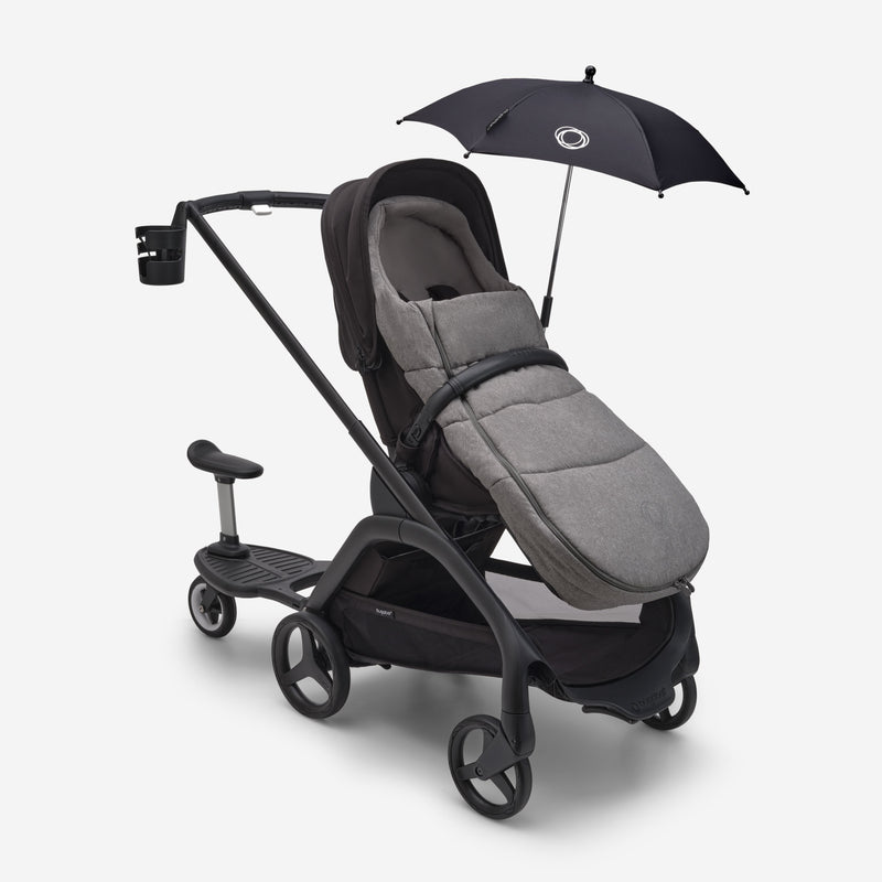 Dragonfly Bassinet And Seat Stroller - Graphite/Grey Melange/Canopy Grey Melange