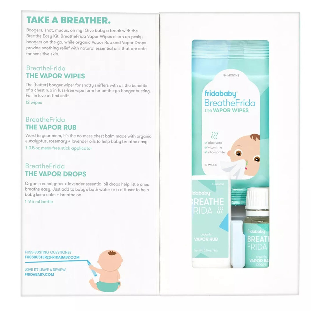 Fridababy Breathe Easy Kit The Sick Day Essentials