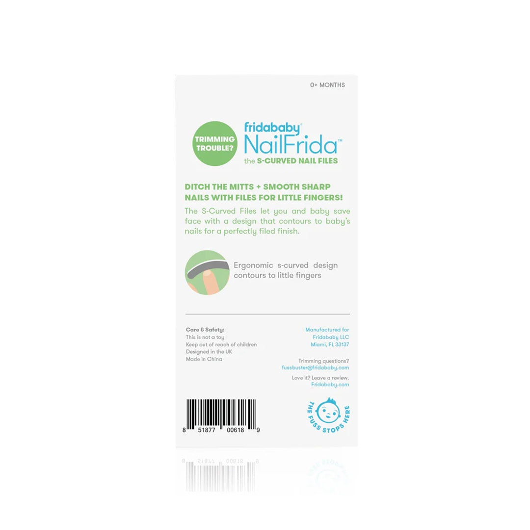 Fridababy Fridababy The  S-Curved  Nail Files