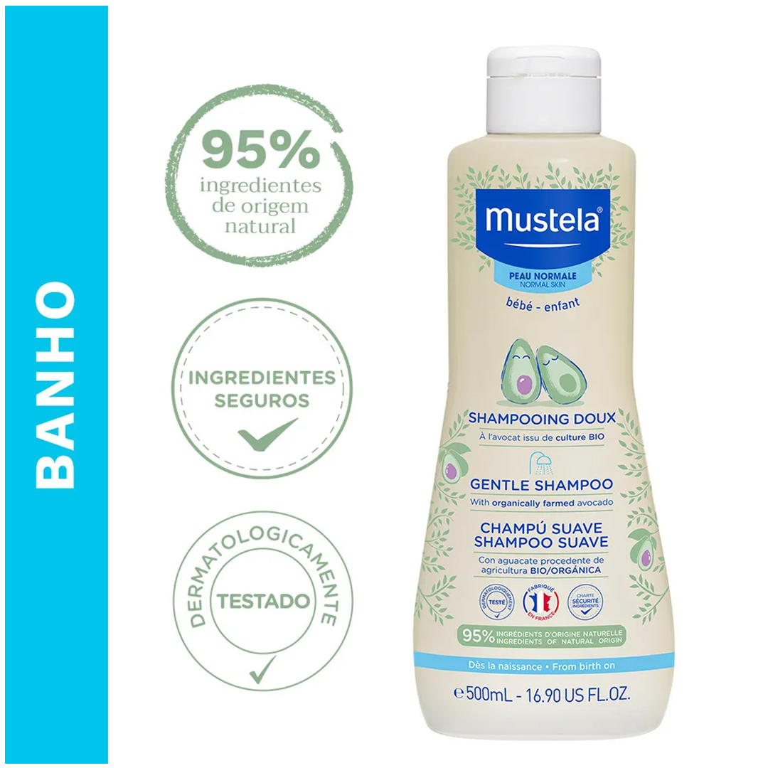 Mustela Baby Gentle Shampoo with Natural Avocado