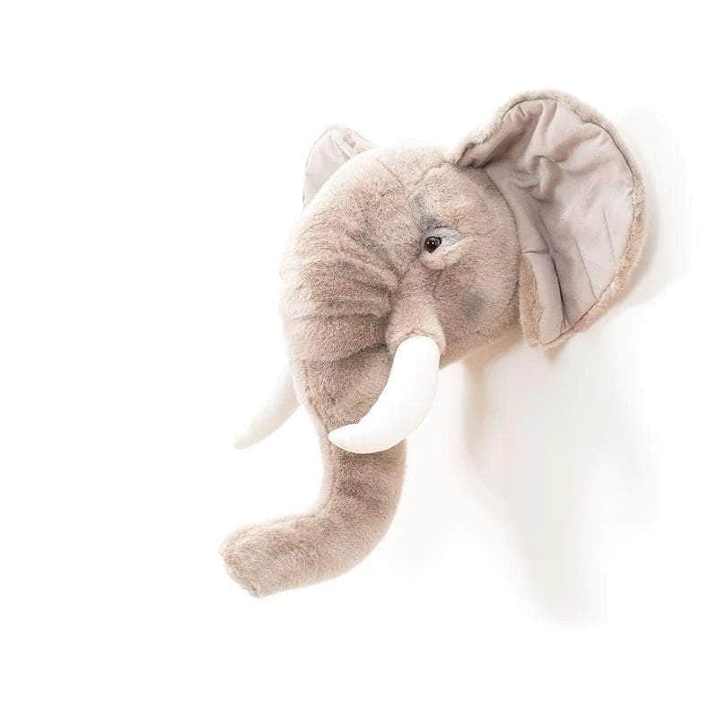 George The Elephant Soft Plush Wall Decoration