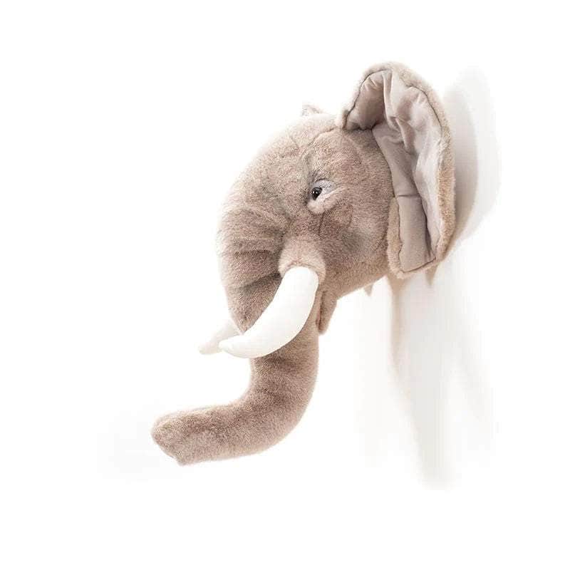 George The Elephant Soft Plush Wall Decoration