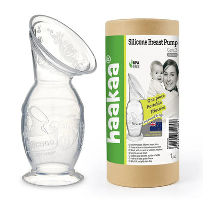 Haakaa Generation 2 Silicone Breast Pump with Suction Base 5 oz 1pk